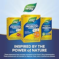 Vista 7 de Nature's Way Primadophilus Kids 3 mil millones, 30 masticables