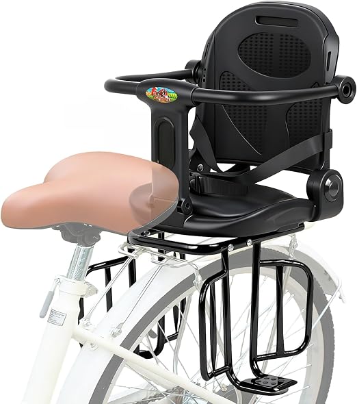 auvstar Siège Arrière Enfant Confort avec Barrières Intégrales et Ailes de Protection