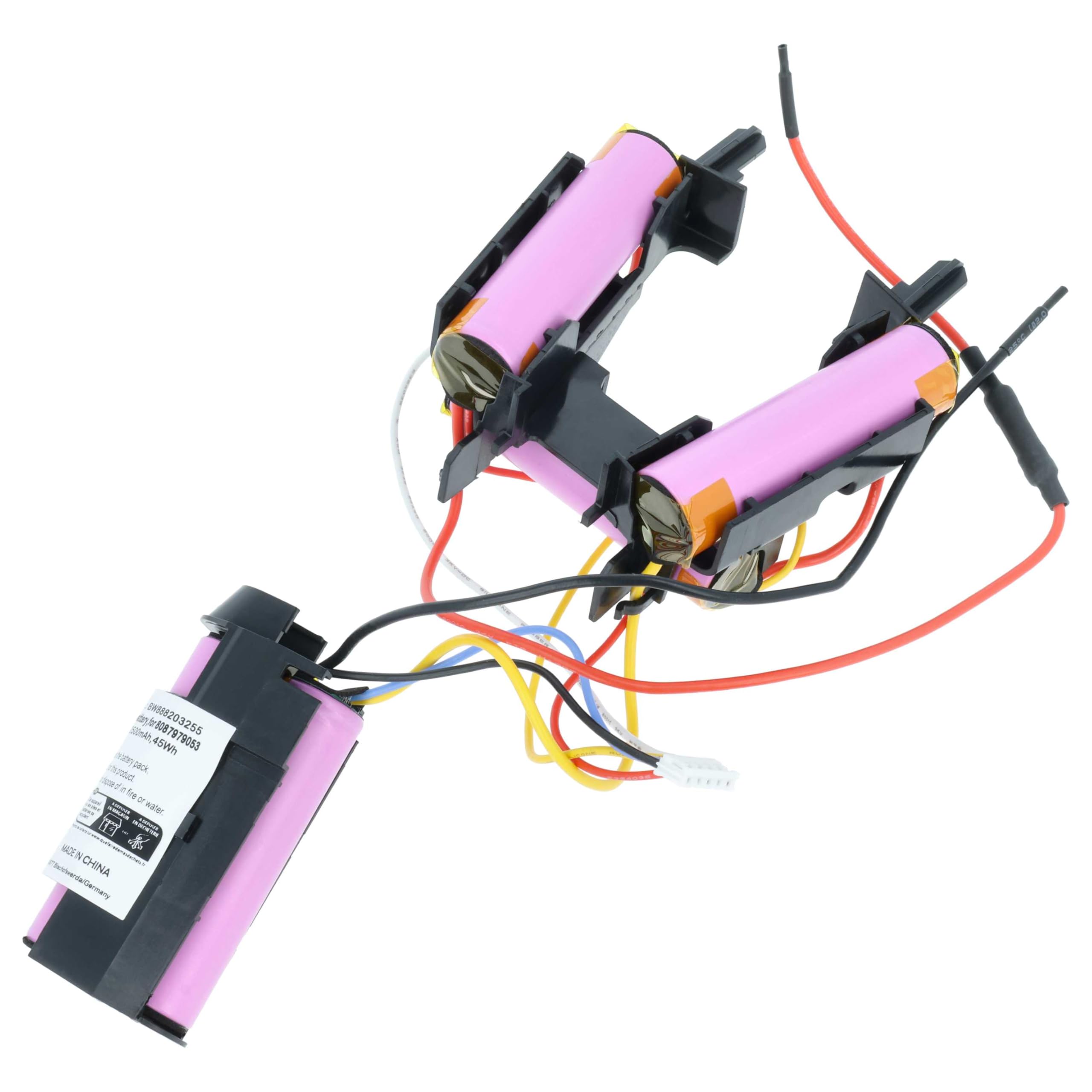 vhbw Akumulator kompatybilny z AEG CX735 | CX7-2-B360 FLOOR ST 900940738 00, CX7-2 FLEX 90027758900 odkurzacz (2500 mAh, 18 V, litowo-jonowy)