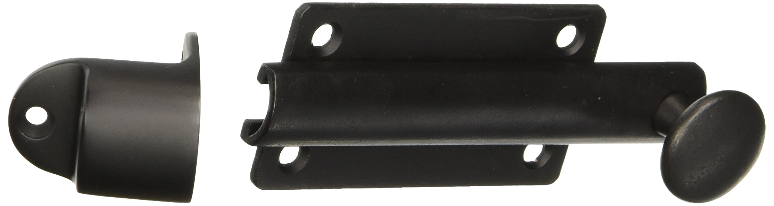 Targette hollandaise Baudouin 0345402 en bronze huilé pour réparer et fermer les placards instables