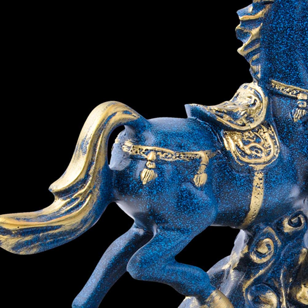 Amazon.co.jp: 像の素晴らしい家庭園の彫刻彫刻の装飾Feng Shui Horse