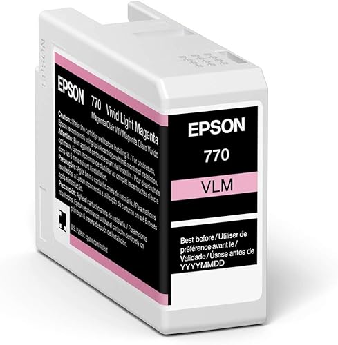 Epson Ultrachrome PRO10 - Tinta - Magenta claro (T770620), estándar