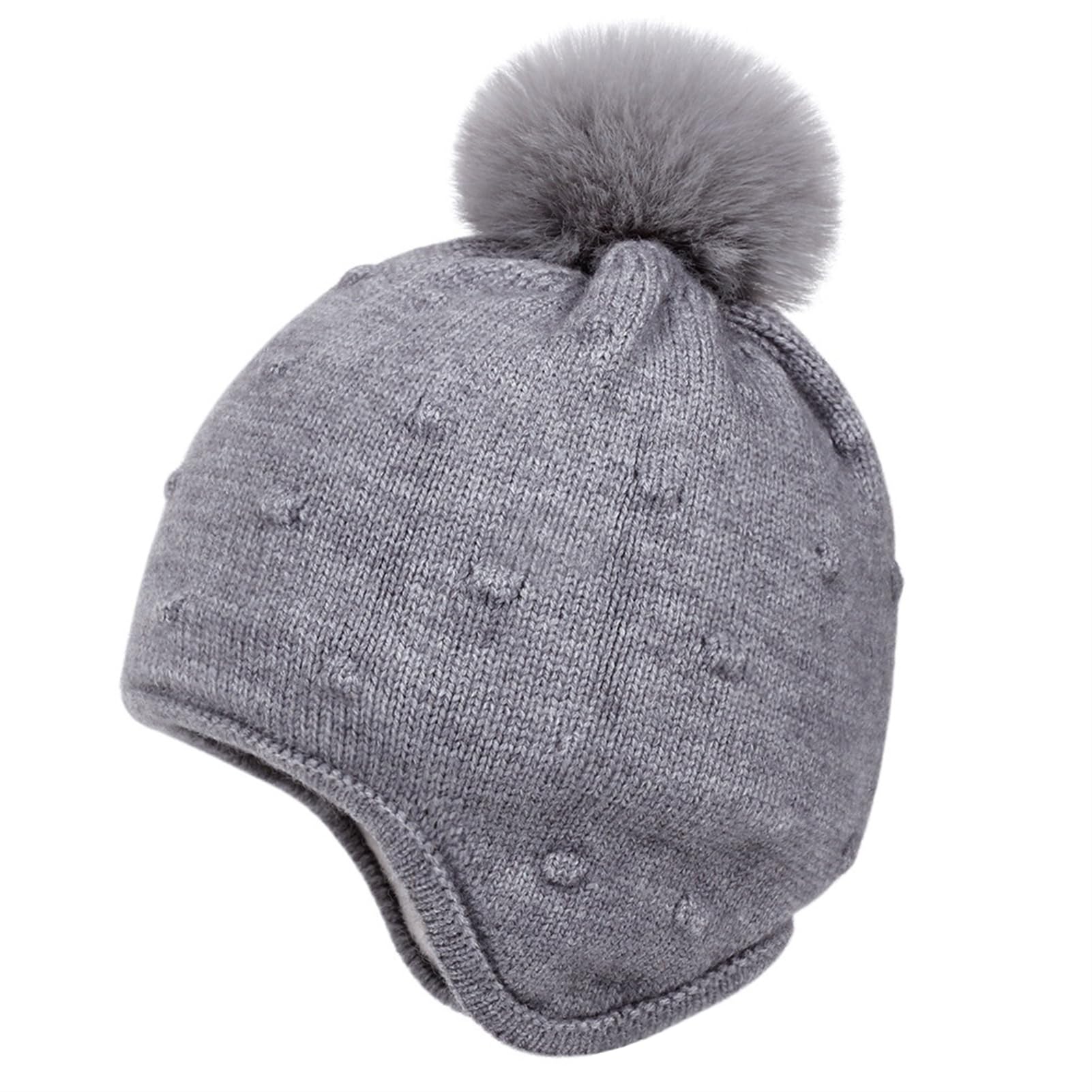 Bonnet Chaud écharpe Gants 3 en 1 Ensemble Chaud avec Doublure