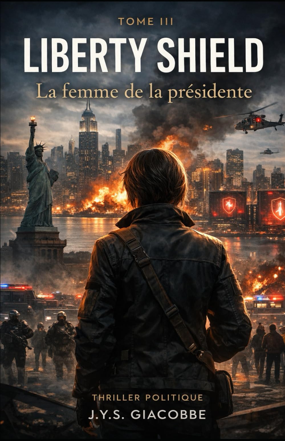 la femme de la présidente: le TOME III — LIBERTY SHIELD (LES LIGNES INVISIBLE)