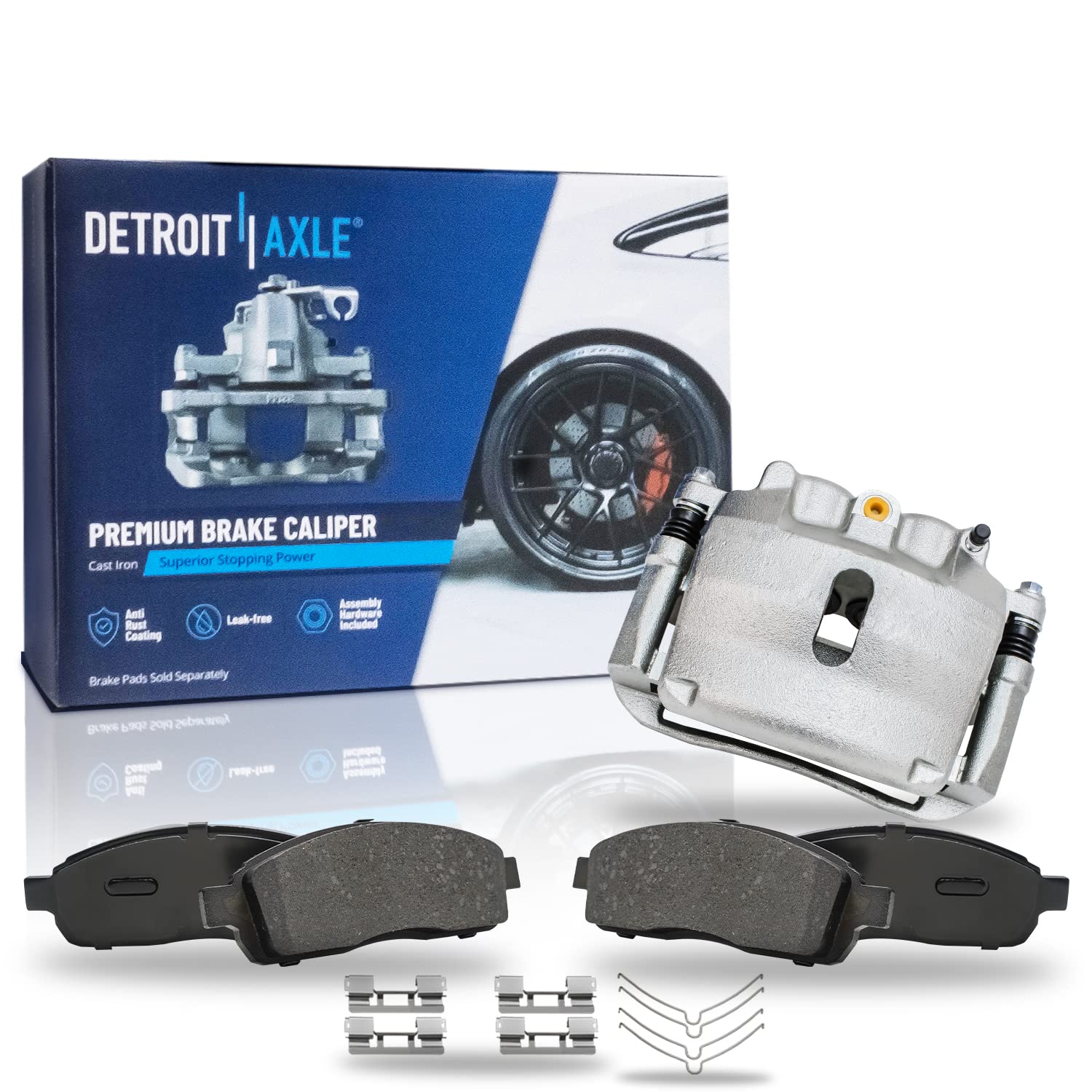 Detroit Axle - Front Brake Kit for 2004 2005 Ford F-150, Disc Brake Caliper