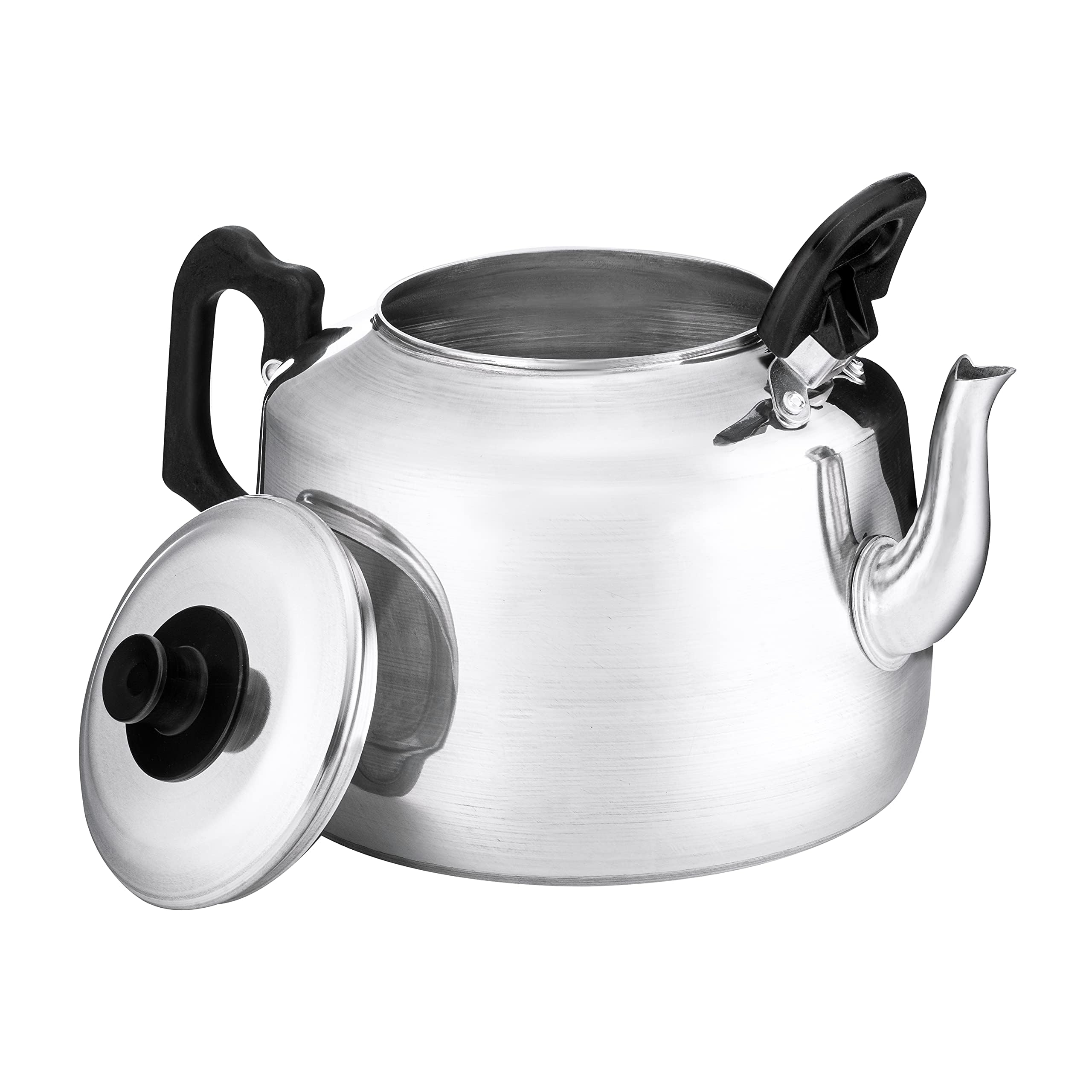 Pendeford TP24 Catering Aluminium Teapot 8 Pints/4.5 Litres, Silver