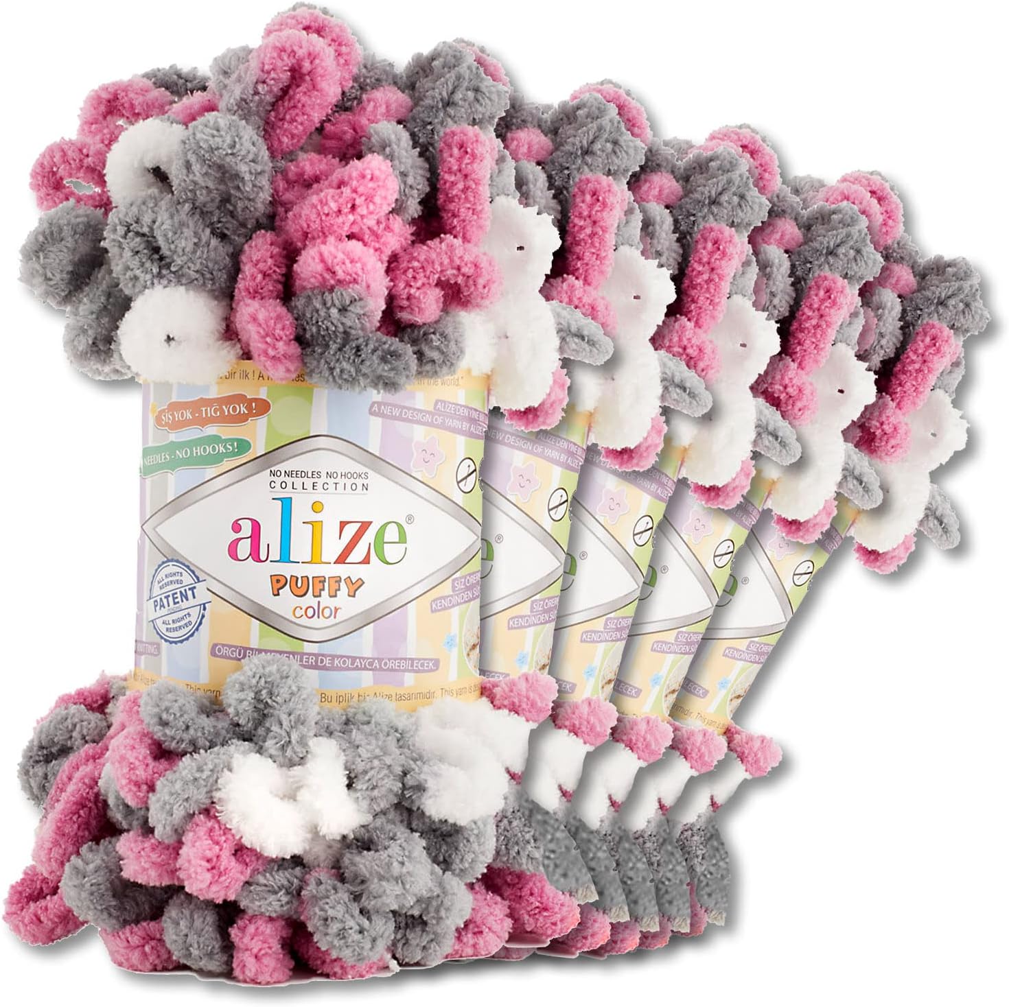Wohnkult Alize 3 x 100 g Cotton Gold premium wol, 59 kleuren