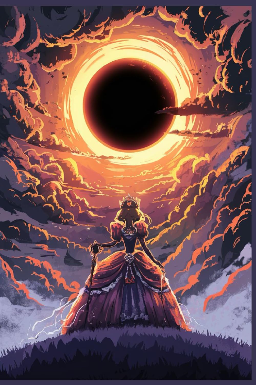 Princess Pad Sketch & Notebook: Blank Paper for Drawing, Doodling, Painting, or Writing for School or Home: Girl's Pink Princess Sketch/Doodle Book, ... Pages, April 8, 2024 Ohio Total Solar Eclipse