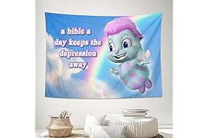 OLMSOL Bibble-Themed Tapestry: Keep Depression at Bay
