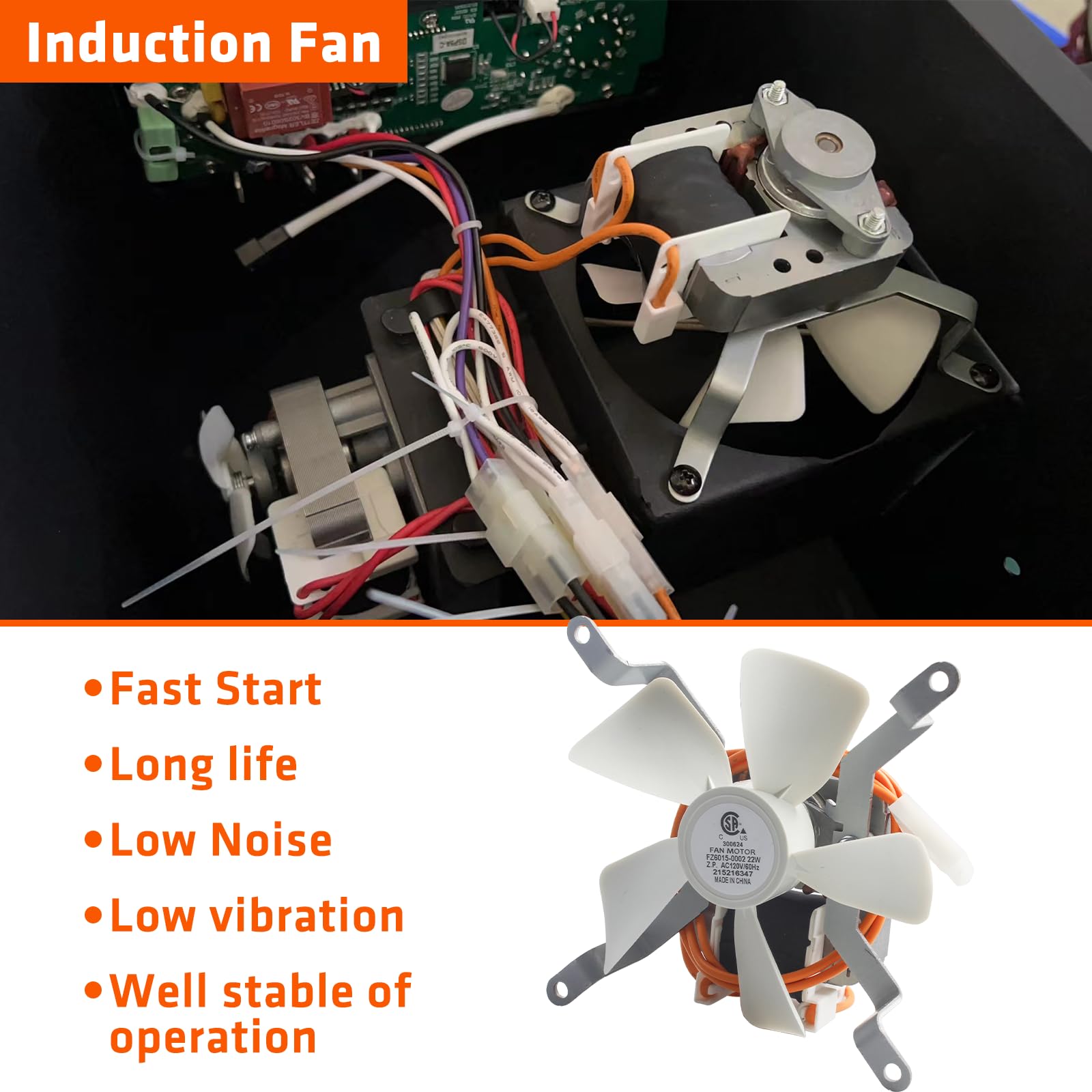 Camp Chef Replacement Parts Upgraded Grill Induction Fan
