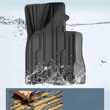 for BAIC BJ40 2024 2025 2026 Car Floor Mats Trunk Mat TPE Carpet Cargo Liner All Weather Backrest LH(BJ40 4pcs Set)
