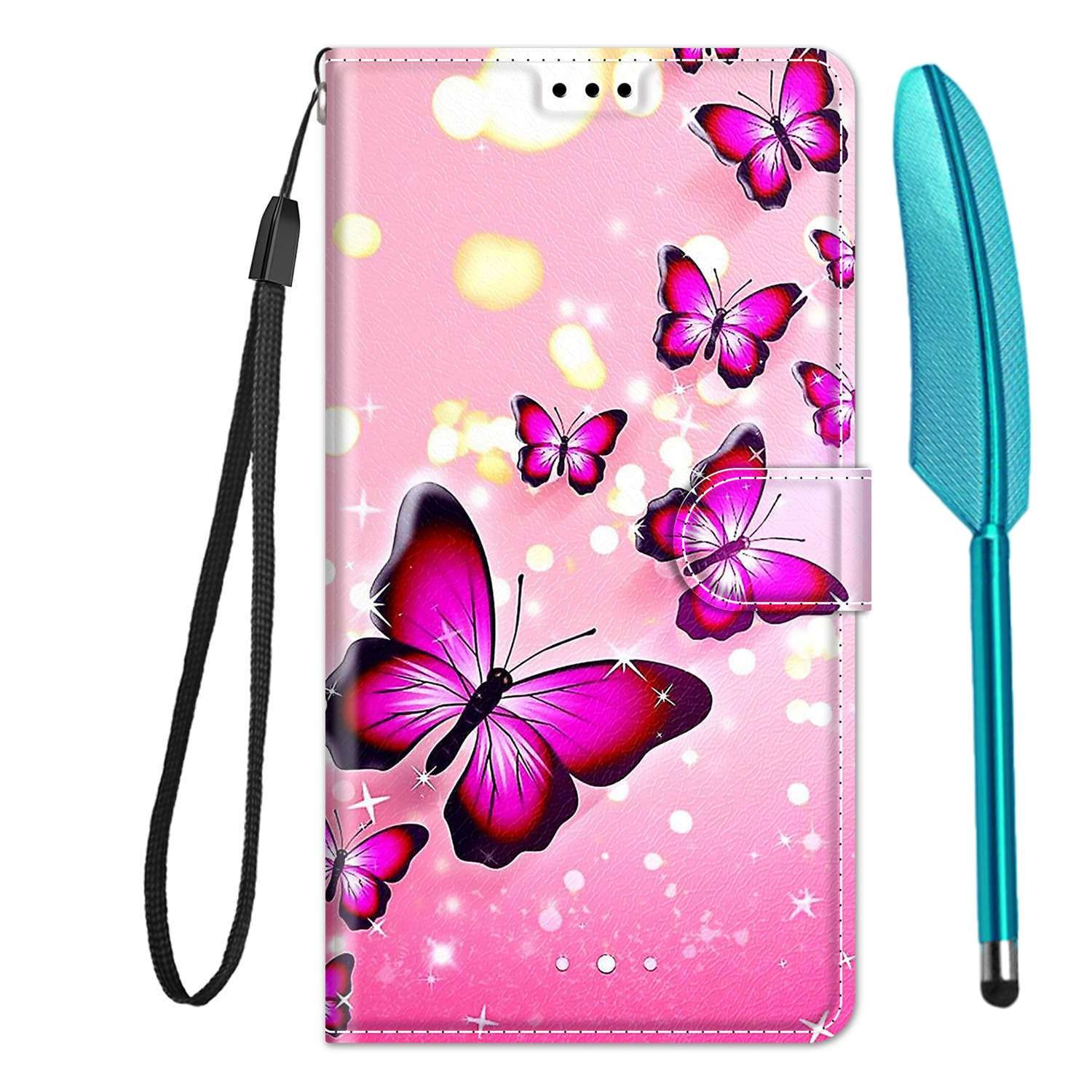 Nokia C32 Case Shockproof Wallet Phone Case Flip PU Leather