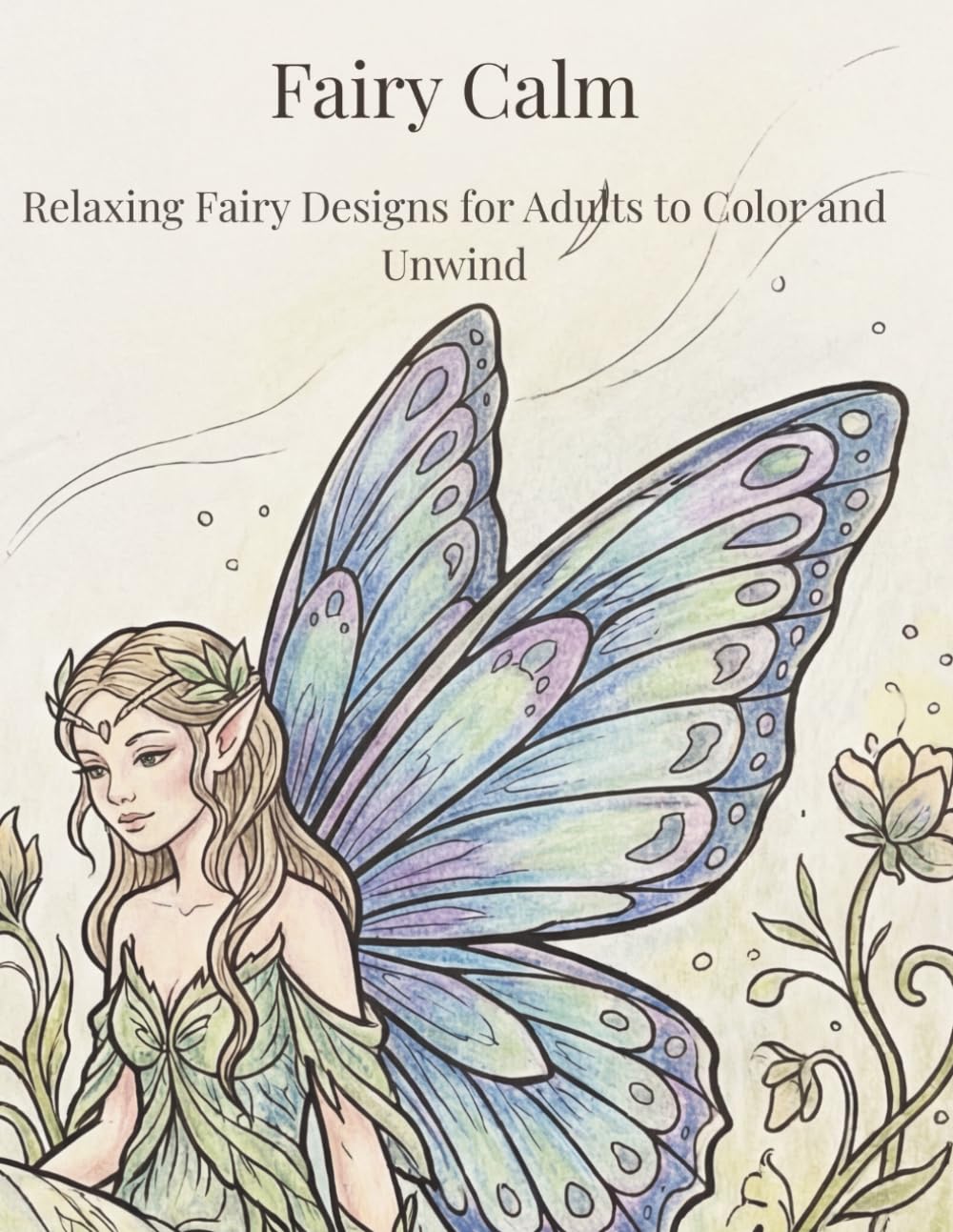 Fairy Calm: Relaxing Fairy Designs for Adults to Color and Unwind (Fairy Escape Coloring Series)