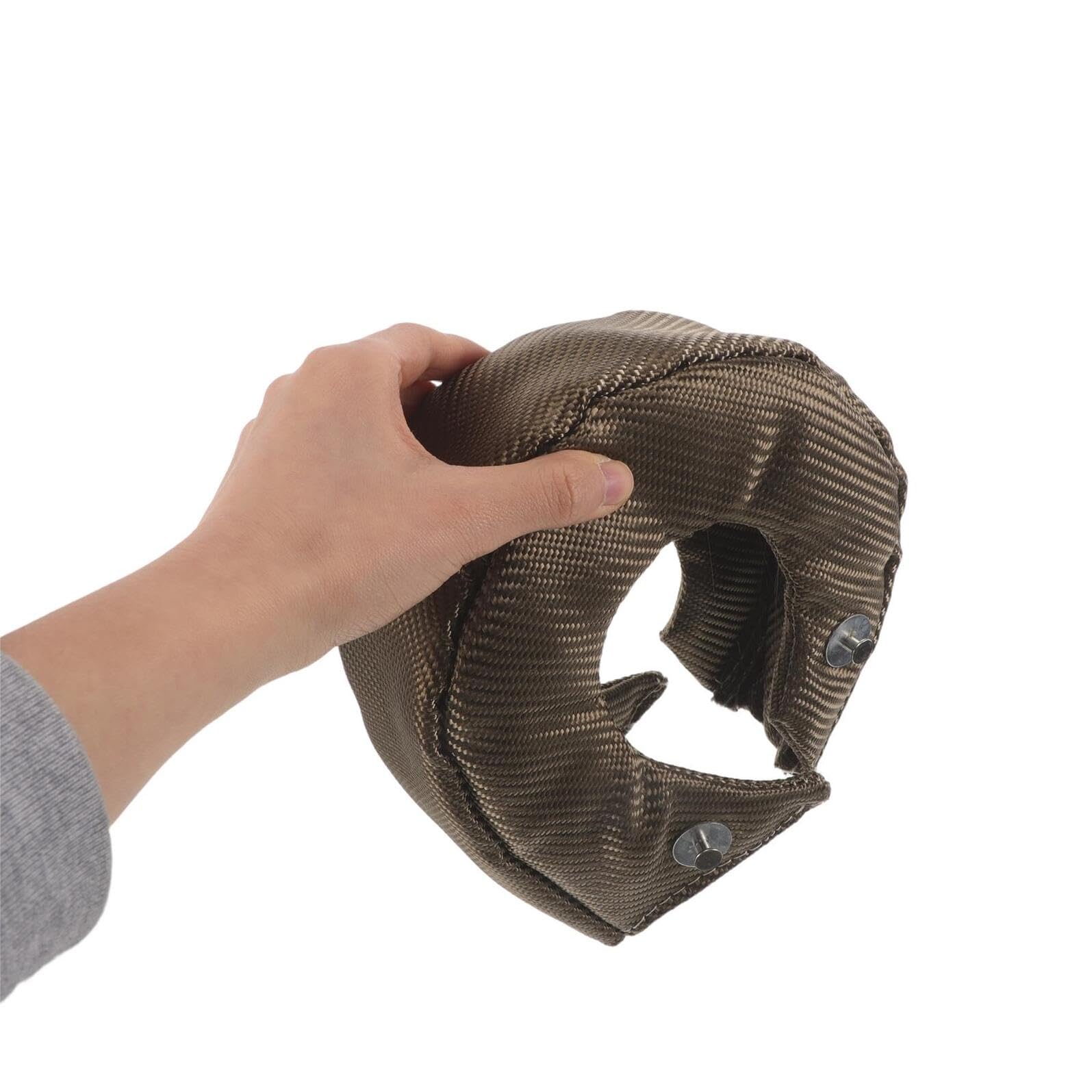 ORFOFE Copertura Motore Turbo Blanket T3 Scudo Termico Resistente Alte Temperature, Protezione Turbocompressore per Motori Diesel, Riduzione Rumore e Sicurezza Motore Automobili