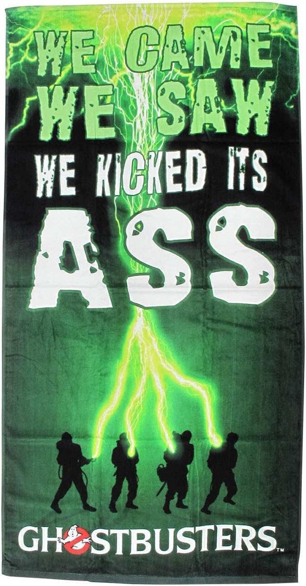 Factory Entertainment Ghostbusters Kicked It's Ass Beach Towel