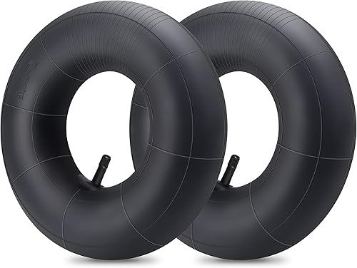 3.00/3.50-8 Tubo interior de repuesto con vástago de válvula TR-13 se ajusta a llanta de 8 pulgadas para carretilla de 14 pulgadas, camiones de