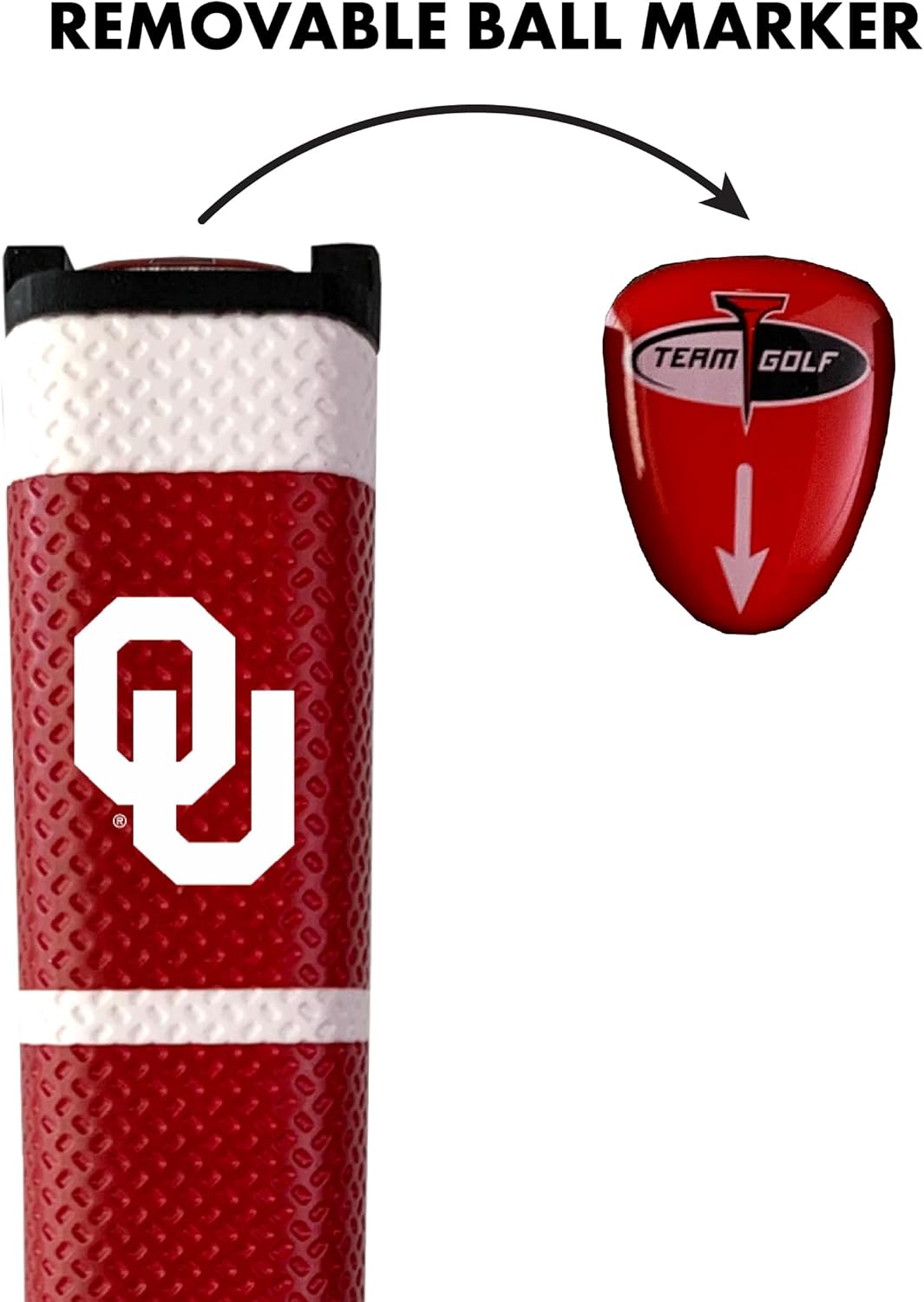 NCAAゴルフパターグリップ NULL ブラック