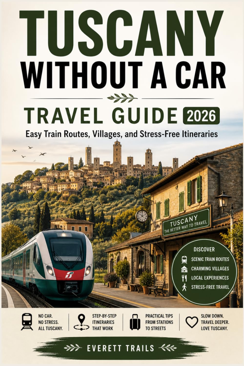 TUSCANY WITHOUT A CAR TRAVEL GUIDE 2026: Easy Train Routes, Villages, and Stress-Free Itineraries