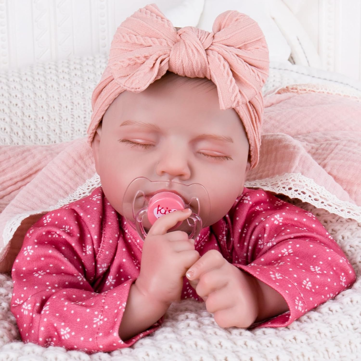 Aori Reborn Baby Dolls Girl - 20-Inch Realistic Real Life Baby Doll, Newborn Lifelike Real Looking Baby Girl with Soft Body, Great Gift Set for Kids, Parents-to-be, Grandparents
