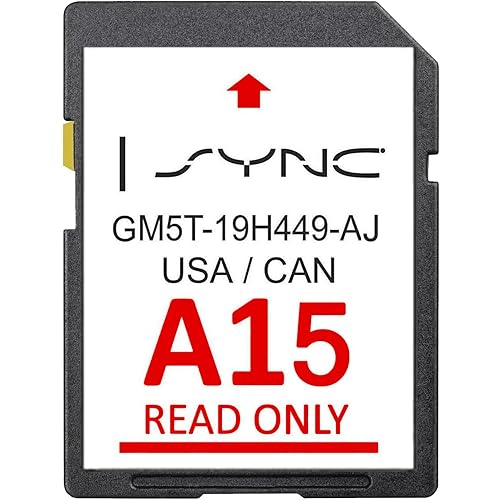 2024 Latest Version A15 Navigation SD Card Compatible with Ford/Lincoln, Includes New Updated Roads USA and Canada - Sync 2 Navigation System