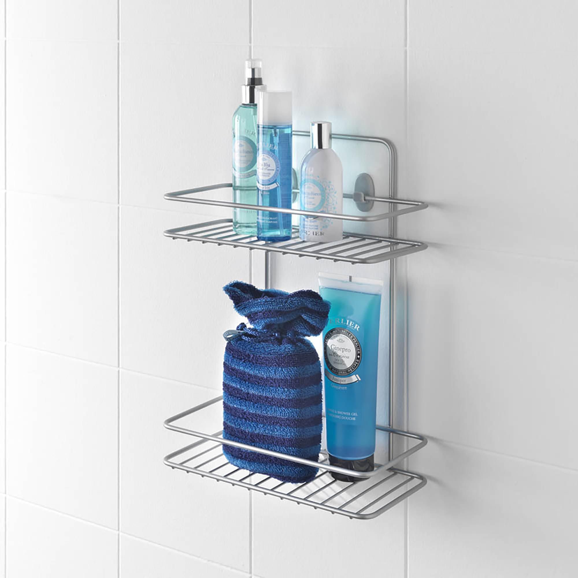 Metaltex "Reflex Shelf, Silver, 26 x 13 x 35 cm, 35 x 12.8 x 26.3 cm - Image 3