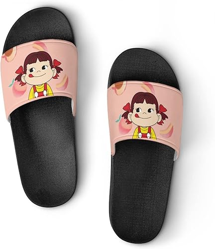 Amazon ペコちゃん スリッパ 室内 メンズ おしゃれ レディース 冬 かわいい 来客用 洗える Mayhomトイレ 来客用 自宅用 職場 スリッパ男女兼用 キャラクター グッズ スリッパ ルームシューズ