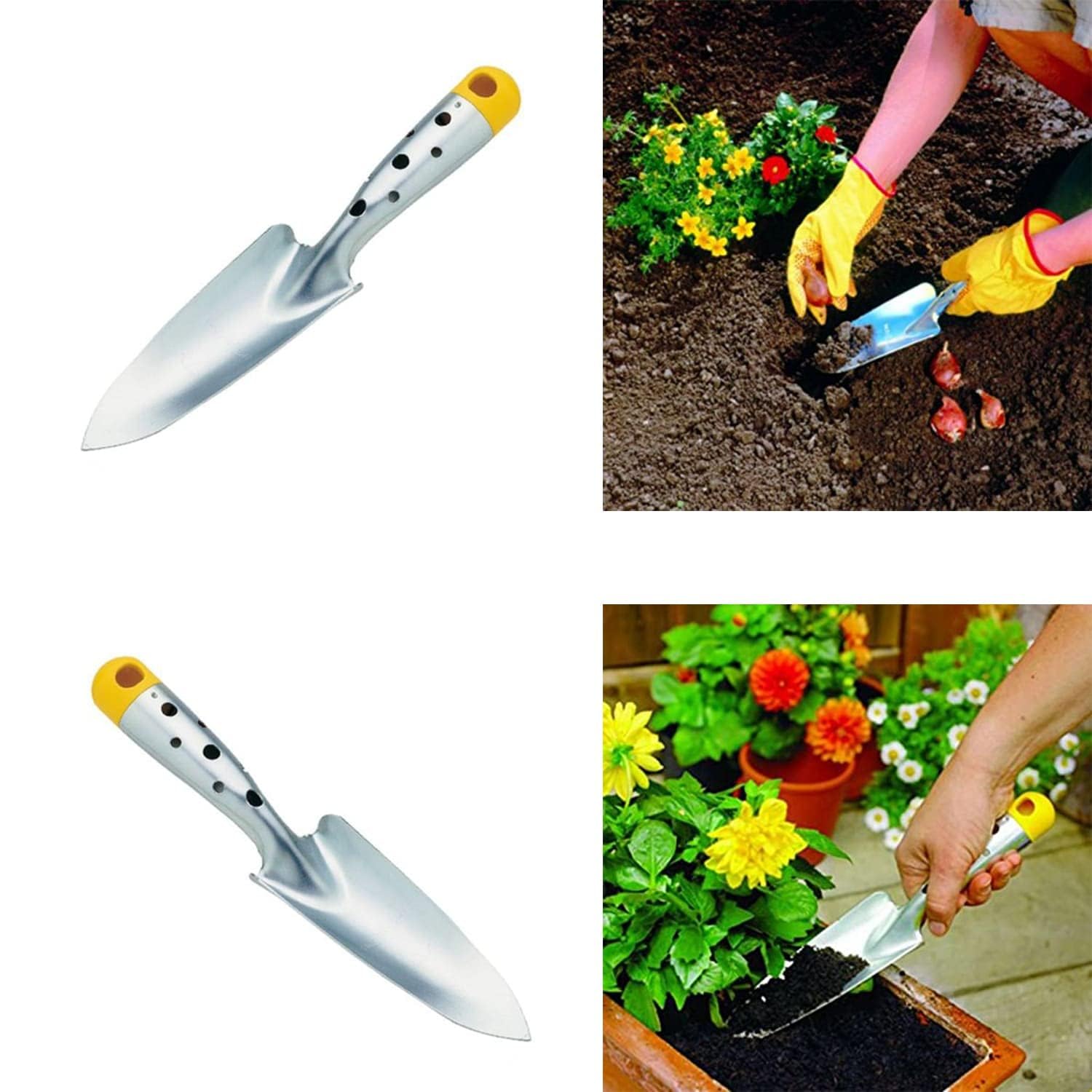 Wolf-Garten 2914000 LU-P Trapiantatore, Argento