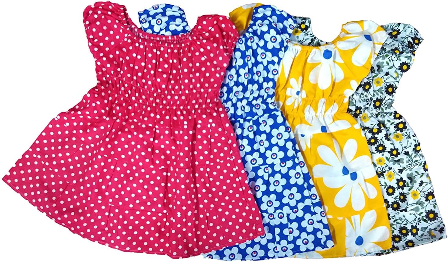 Baby Girl Regular Frock Pack of 4