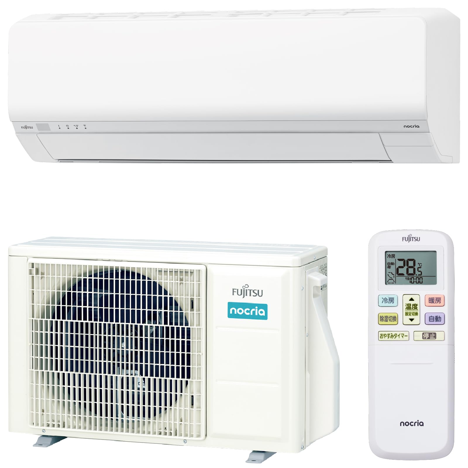 Amazon | ノクリア nocria エアコン2025年 Lシリーズ AS-L285S-W［主に