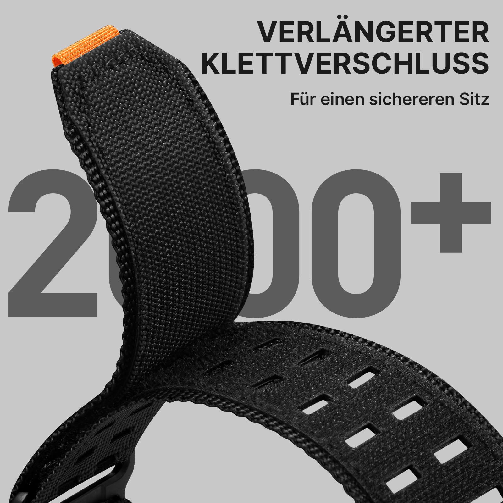 Bandletic Quick Fit 22mm 26mm Robust Nylon Armband Kompatible mit Garmin Watch Armband,Taktischer Sport Uhrenarmband für Fenix/Instinct/Tactix Delta/Descent/Epix Pro/Enduro/Quatix/Forerunner/Approach