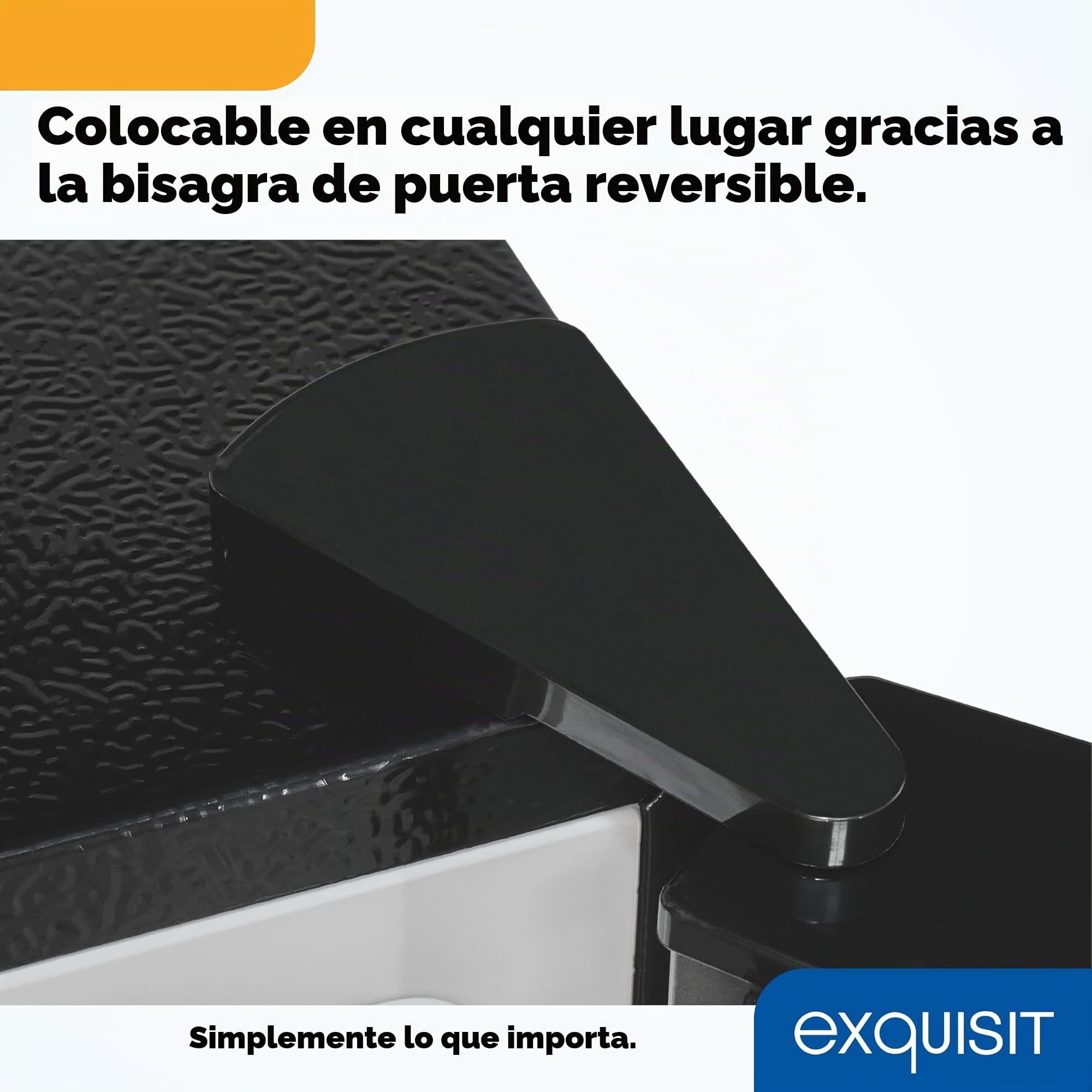 Exquisit® Frigorífico Combi No Frost 193L Inoxlook Antracita Clase E | Multi Air Flow, display LED y medidas 157,5 x 48,5 x 60,0 cm. Gran capacidad y diseño moderno