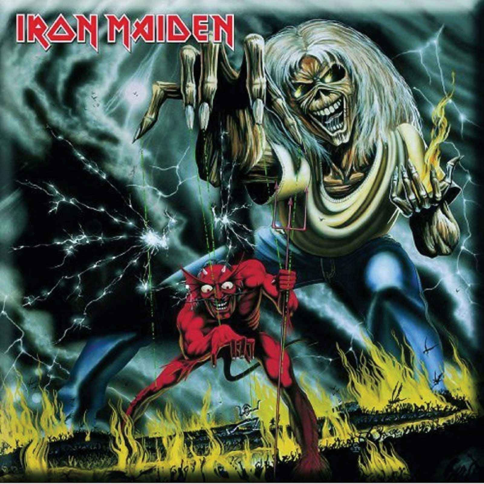Iron Maiden Multicoloured Magnet - Number Of The Beast