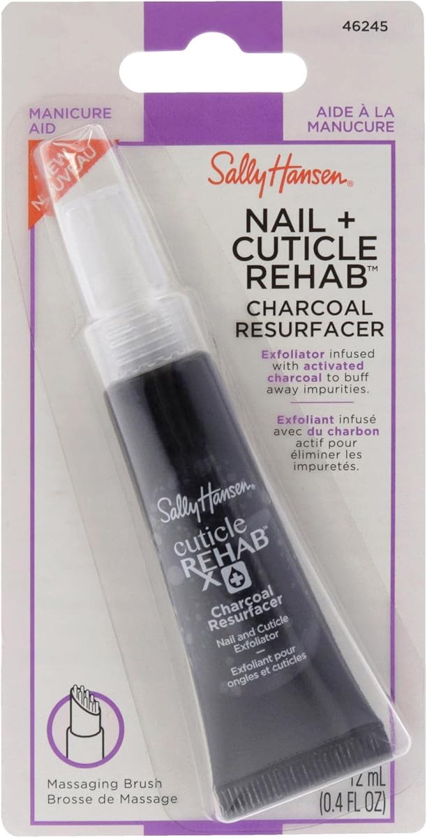 Nail Rehab Charcoal Resurfacer - 46245 Exfoliator Women 0.4 oz