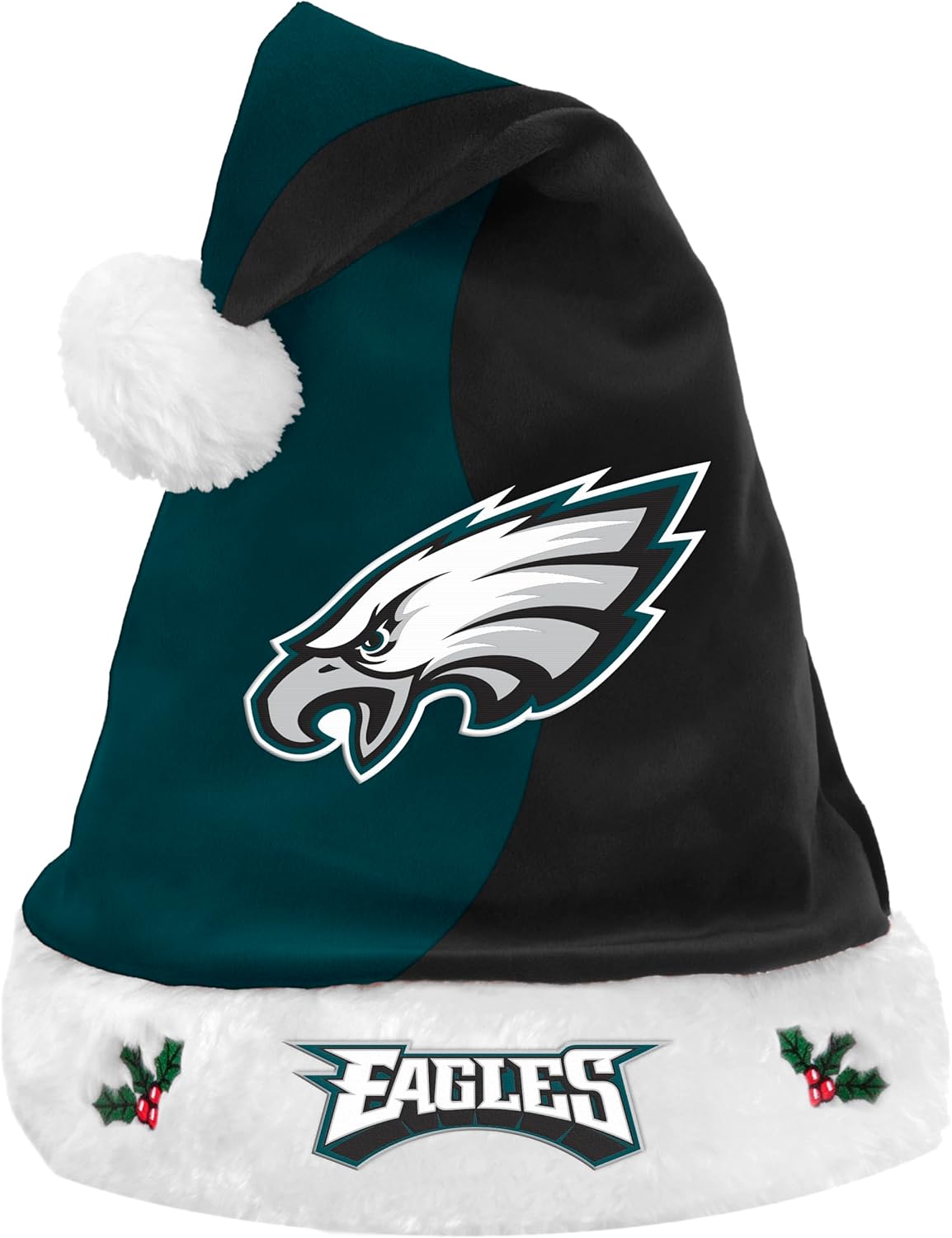 FOCO 2017 Basic Plush Holiday Christmas Santa Hat