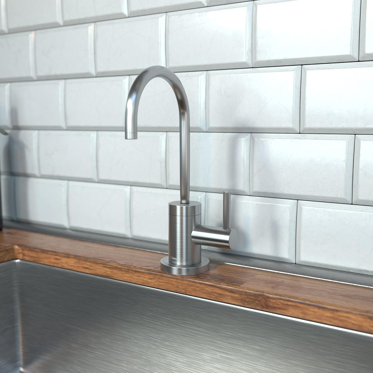 Suреr Dеаl Prоduсt hansgrohe 04301800 Talis S 9-inch Tall 1-Handle Cold Water Filtration Faucet in Stainless Steel Optic