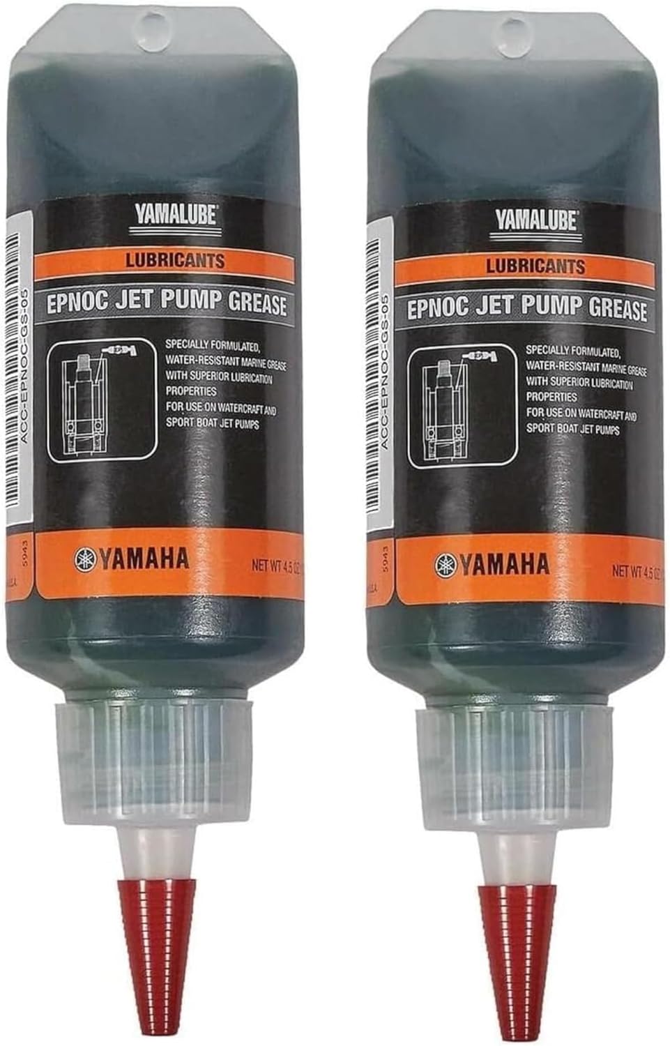 Yamaha New OEM Epnoc Jet Pump Grease 4.5oz, QTY 2, ACC-EPNOC-GS-05