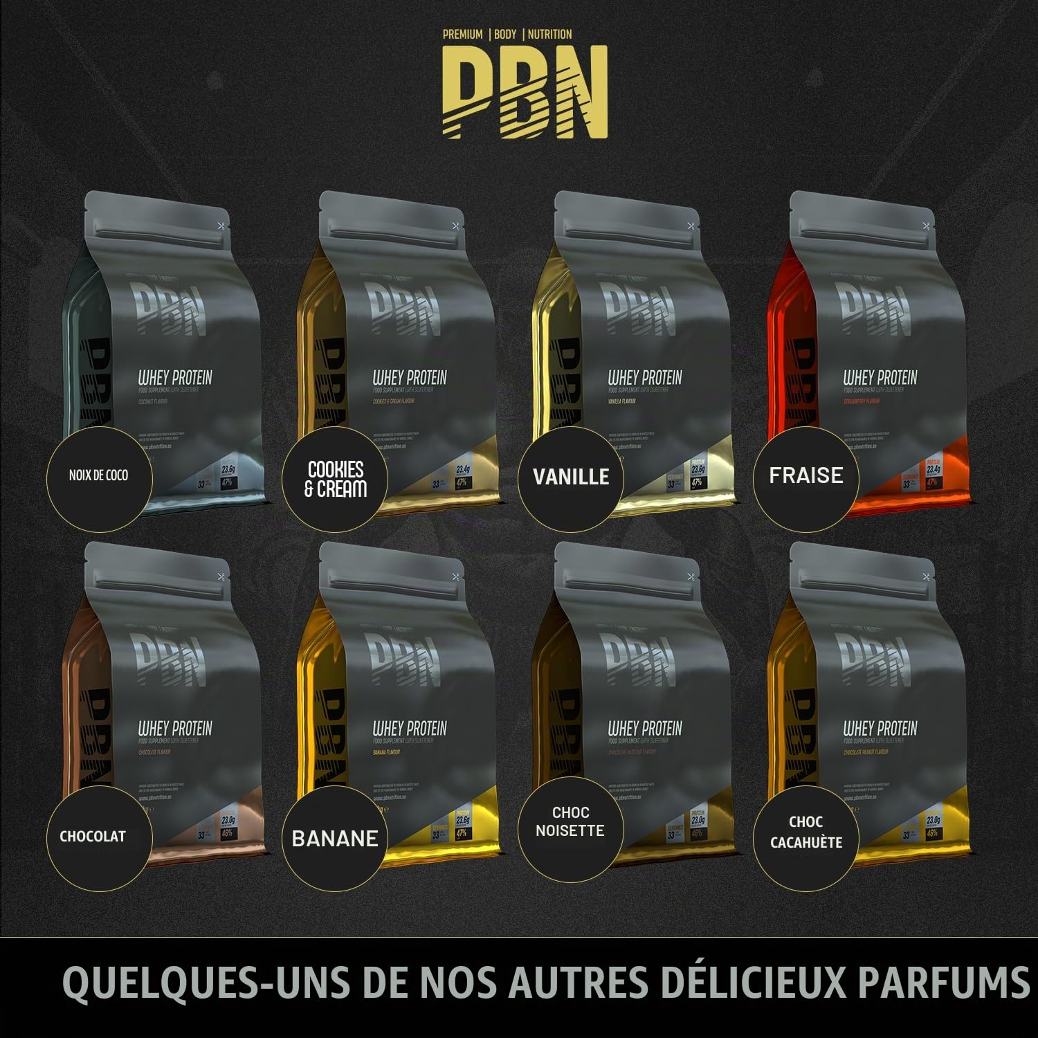 PBN - Premium Body Nutrition Whey Minceur 1kg Sachet, Vanille