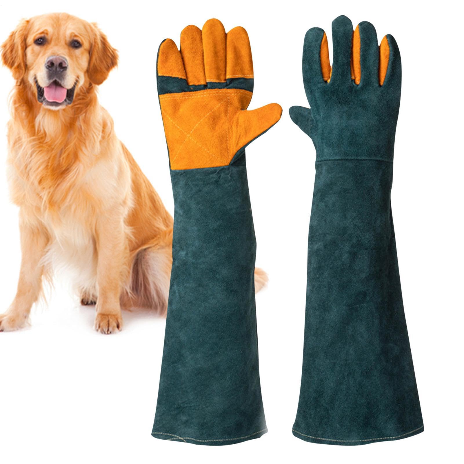 Guantes de manipulación de animales con máxima resistencia a masticación 8