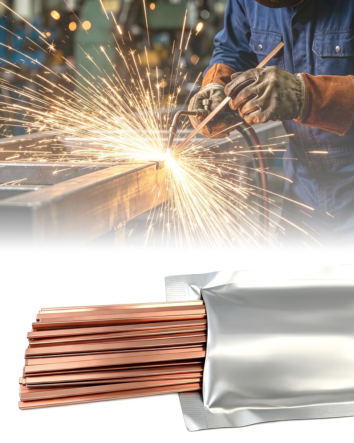 Gkweres 80-Stick 15% Silver Brazing Rods