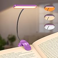 Vista 10 de Gritin Luz de Lectura Recargable para Leer en la Cama con 19 LED y Función de Memoria - Cuidado de los Ojos 3 Temperaturas de Color, 5 Niveles