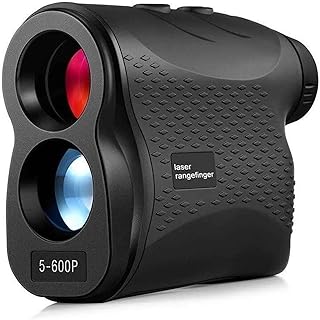 RJJ Golf Rangefinder, Range Finder With 6X Magnification, 650 Yards Range Support Distance, Height And Speed Measurement, Low Battery Indicator