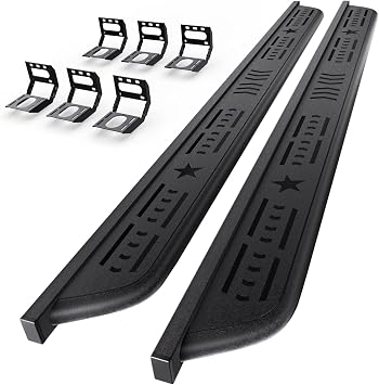6.5" Heavy-Duty Running Boards Compatible with 2019-2026 Ram 1500 QuadExtended Cab New Body StyleExclude Ram 1500 Classic, Truck Step Bars