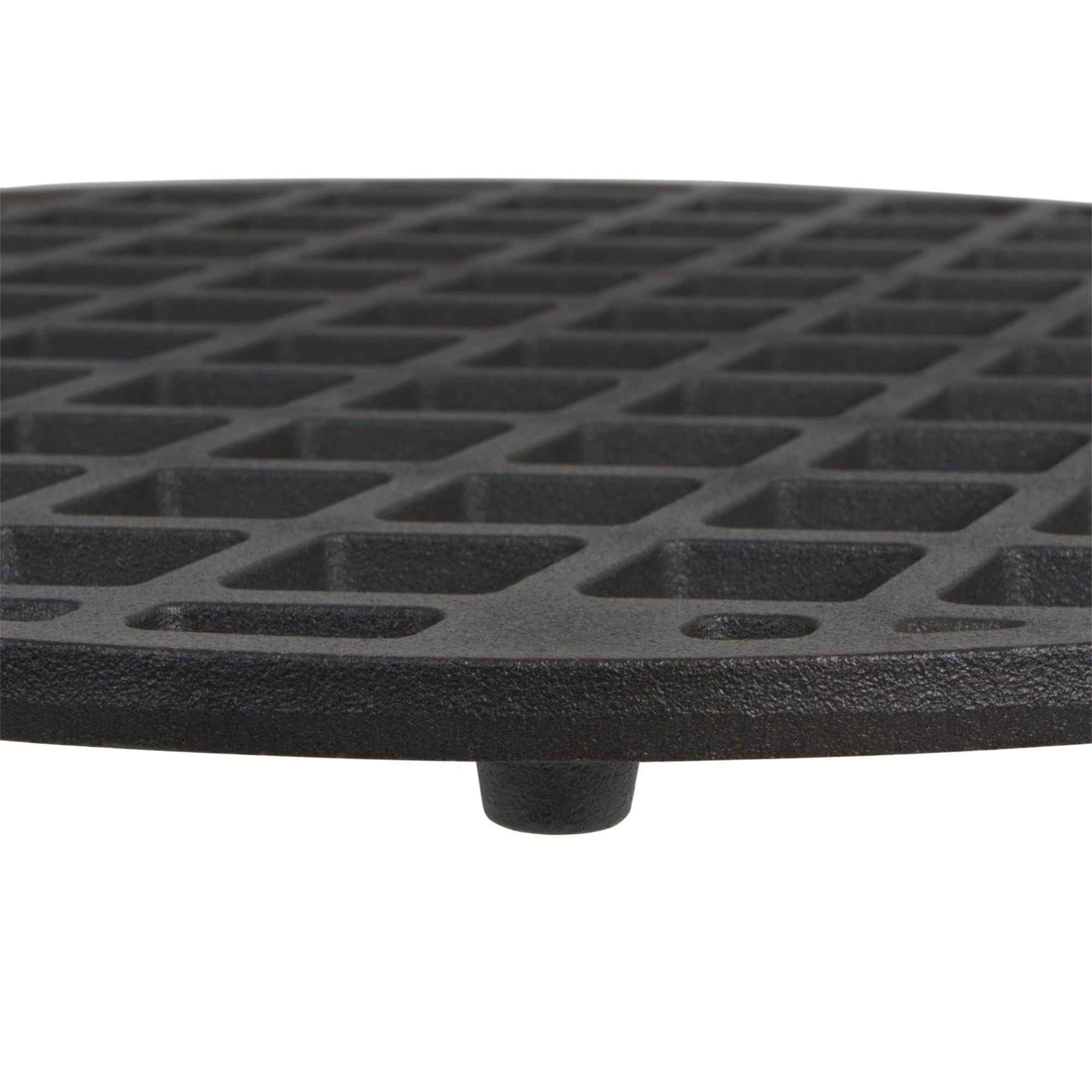 BBQ-TORO Griglia in ghisa Ø 45 cm | Solida e Smaltata | Accessori per Barbecue, Grill a Gas, Grill a carbonella e Molto Altro | griglia Smaltata
