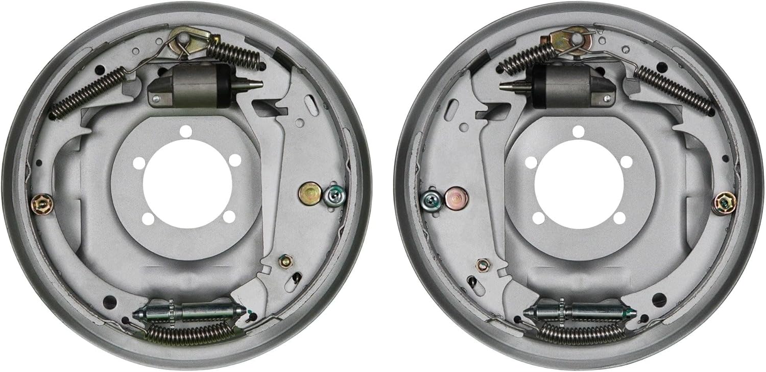 6K Hydraulic Trailer Brake Pair, 12x2, 5-Bolt Mount, Left and Right, for 5200-6000 lb Axles