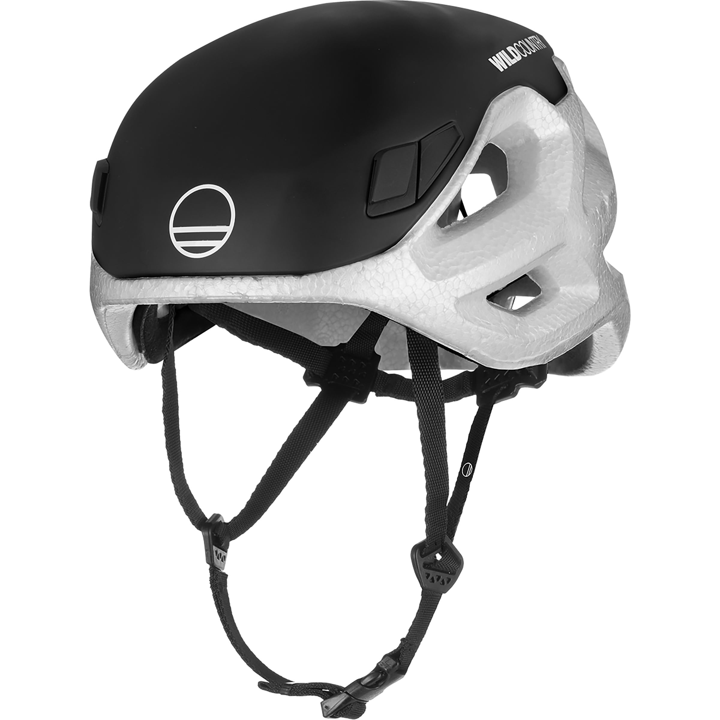 Wild Country Casco de escalada unisex Session, negro y blanco, 52-58 cm