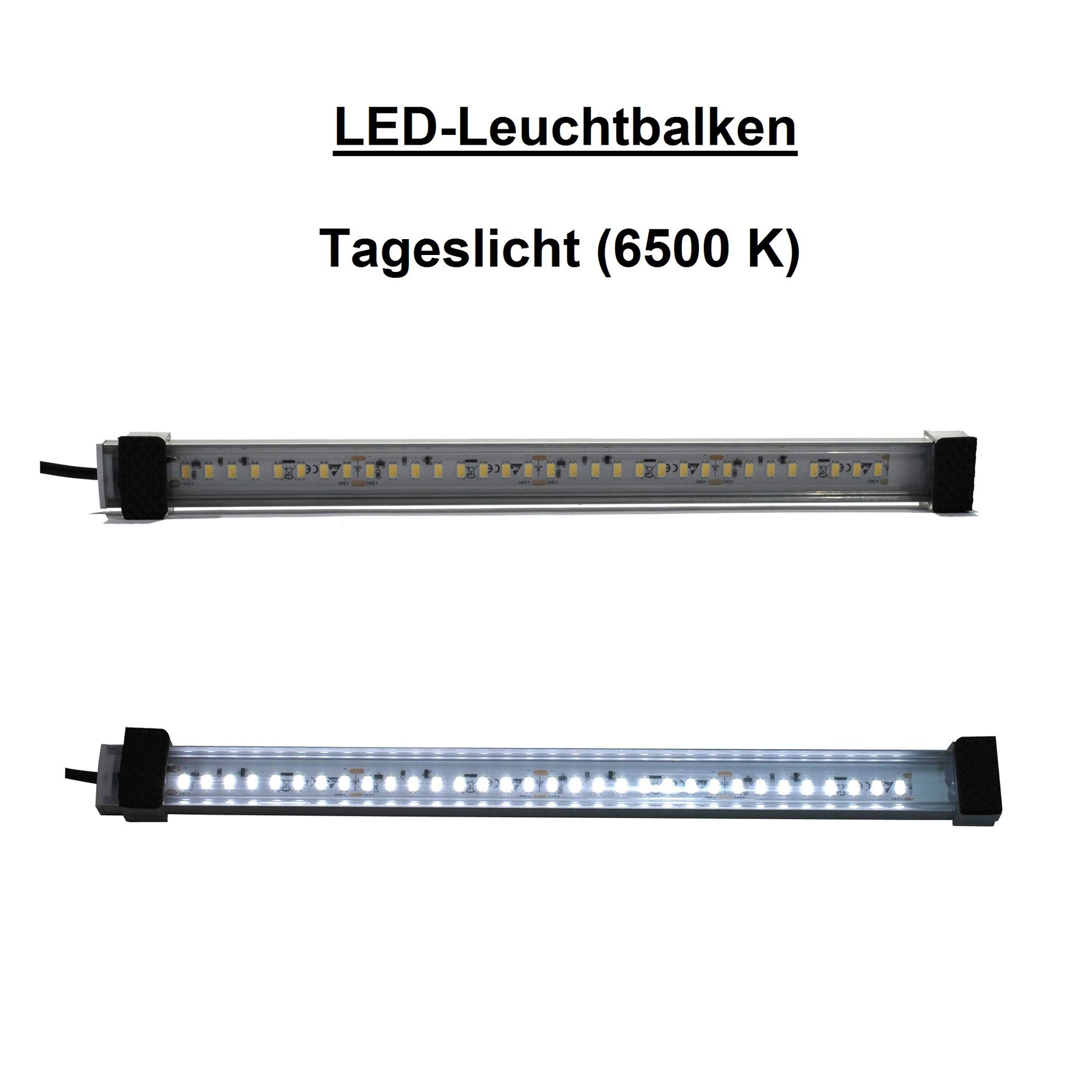 Meerwasser Aquarium LED-Leuchtbalken 3X 30cm (2X Tageslicht + 1x blau)