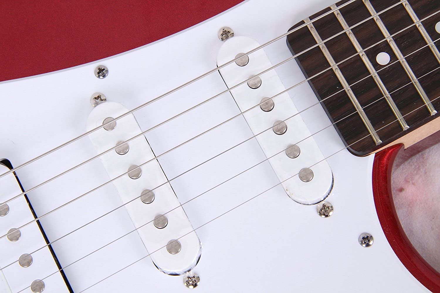 Yamaha Pacifica 012 Guitare Électrique Red Metallic – Guitare électrique d'étude – 4/4 Guitare idéal débutant