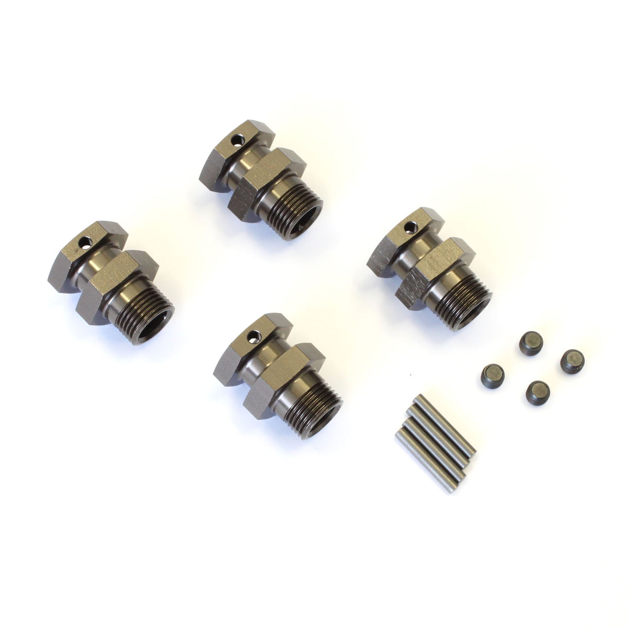 Kyosho ST-RR Evo 4 Set Wheel Hub, Left, Gunmetal
