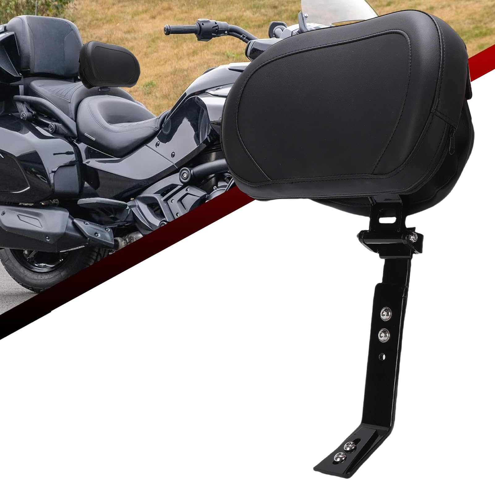 aqxreight Regulowana Wtyczka Oparcia Kierowcy w Motocyklu Zestaw do Montażu Oparcia Zamiennik dla Spyder F3 F3L F3S F3T 2015 2025
