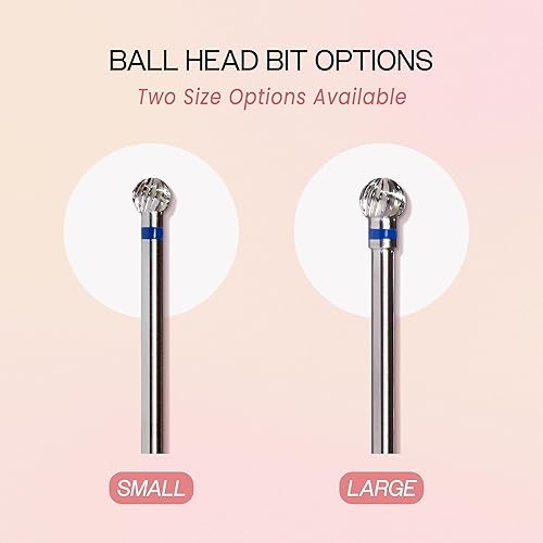 Miniatura 7 de PANA Premium - Broca de carburo de uñas para limpieza de cutículas de 332 pulgadas para profesionales, salón de uñas, recortadora de uñas, limpiador